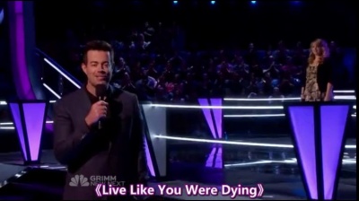 Holly Tucker、The Voice of America - Live Like You Were Dying