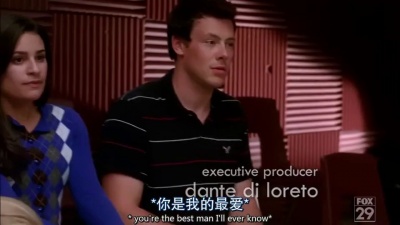 Glee Cast - And I An Telling You I An Not Going 欢乐合唱团S01E13 中英字幕
