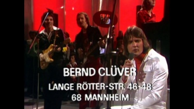bernd clüver - Ein fremdes Maedchen (ZDF Disco 28.2.1976)