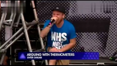 Enter Shikari - Arguing With Thermometers (Glastonbury 2013 音乐节 Live)