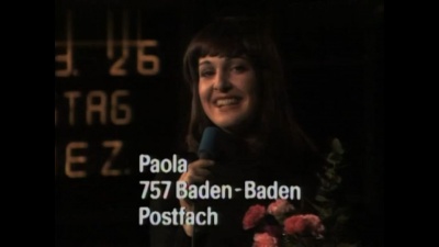 Paola - Rendezvous um Vier (ZDF Hitparade 20.12.1975)