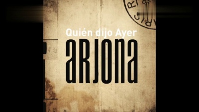 Ricardo Arjona - Espantapájaros