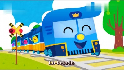 碰碰狐PINKFONG - 英语汽车儿歌第16集：火车