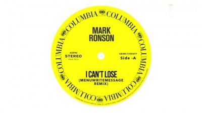 Mark Ronson、Keyone Starr - I Can't Lose (MenuWriteMessage Remix) [Official Audio])