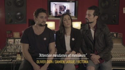 Victoria、Damien Sargue、Olivier Dion - Attention mesdames et messieurs (Love Michel Fugain)