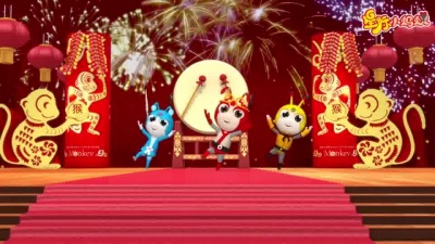 奇妙的世界 - 星际小蚂蚁3D儿歌系列 第55集 财神到