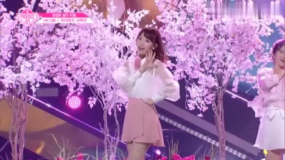 妖女 - PRODUCE48 宫脇咲良新一期分组对抗直拍 高位出道吧！