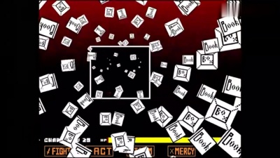 星语歌声 - 【determination】与困难模式Chara的战斗（作弊）（作者：屏幕另一边迷