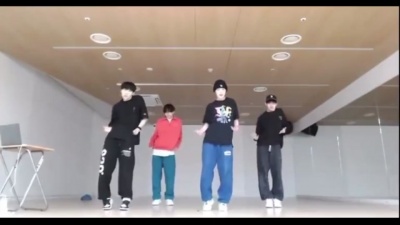 韩流小天使 - Bighit TraineeA练习生sangwon-赵宇灿-JAMES-JAYJAY舞蹈片段