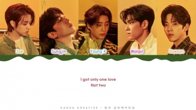 喝多了的猪 - 【DAY6】 - 《Only-둘도 아닌 하나》歌词版，不愧是信听六