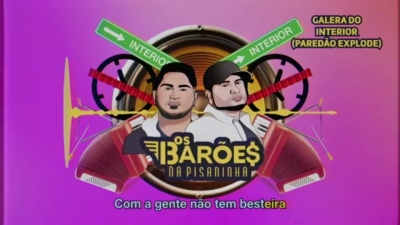 Os Barões da Pisadinha - Galera do Interior(Paredão Explode - Com Grave)