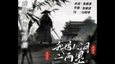 DJ-哈哈 - 黄静美、张俊波-我借人间二两墨（DJ哈哈版）