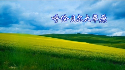 河海 - 呼伦贝尔大草原一美在天地间