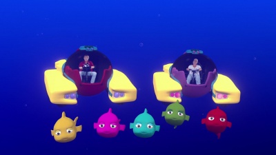 Isa Glücklich、Frank und seine Freunde - 5 kleine Fische