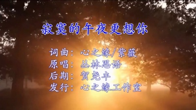 丛林思语 - 寂寞的午夜更想你