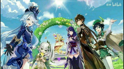 云先生 - 《原神》三周年快乐！—
钟离、温迪、雷电影、纳西妲、芙宁娜