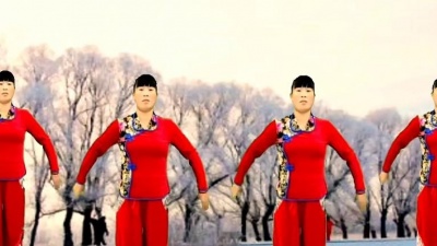 追梦玉儿代玉广场舞 - DJ何鹏版《大东北我的家乡》东北风味秧歌舞，歌曲豪爽听着可得劲