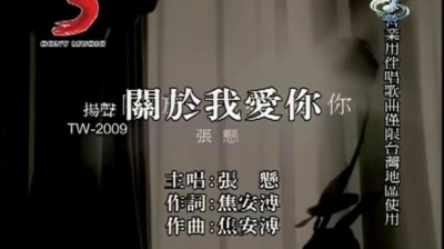 张悬 - 关于我爱你