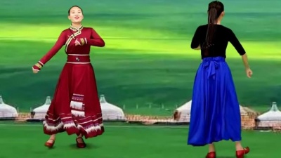 达人秀馆 - 入门藏族舞《洗衣歌》梦之旅组合演唱，重温经典军民本是一家亲 #舞出美丽舞出健康 #爱舞蹈爱生活 #广场舞