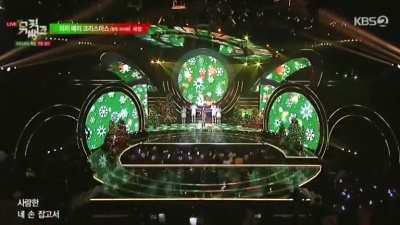 乌克兰阿钢灵灵通 - #2019音乐银行年末结算# 金世正《《预祝圣诞快乐（原唱:IU）》现场版