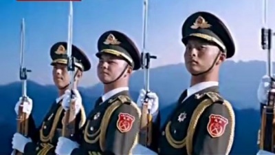 沧海一声笑 - 中国人民解放军军歌（我们的队伍向太阳）-霍勇演唱