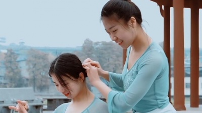 表情社 - 古典舞《合欢》仙女不过如此，终是如此！