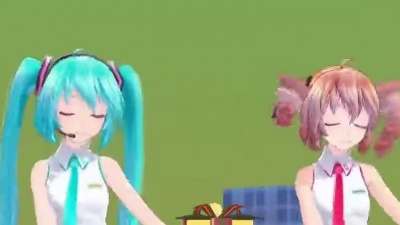 初音ミク、Mitchie M - 好き!雪!本気マジック!