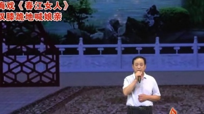黄梅真有戏 - 黄梅戏春江月《春江女人》：双膝跪地喊娘亲，娘的恩情比海深