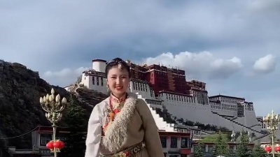 西升月 - 正经来一段儿#拉萨 #布达拉宫#次仁拉索#舞蹈