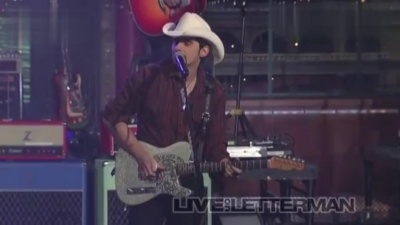 Brad Paisley - Then (Live on Letterman)