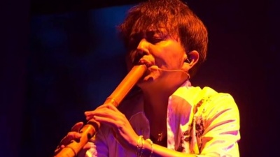 紫霞女孩 - 【尺八】佐藤康夫现场演奏歌舞伎《阴阳师》主题曲《夜明》