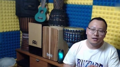 小龙 - 【鼓籴音乐】《再见》 张震岳 非洲鼓cover