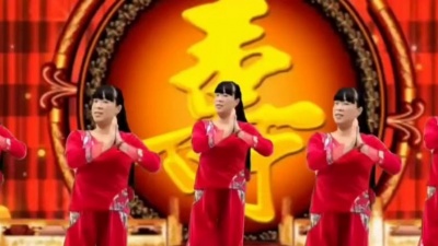 追梦玉儿代玉广场舞 - 献给妈妈生日广场舞，送上一首《祝寿歌》祝福您福禄来喜满堂