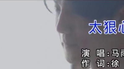 马雨梵 - 太狠心