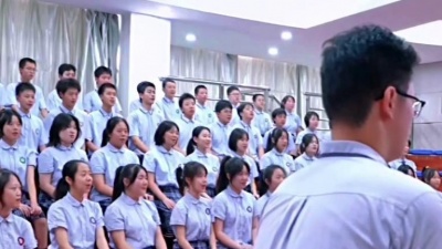 添梢 - 重庆市凤鸣山中学凤笙合唱团《如愿》啦！#重庆市凤鸣山中学