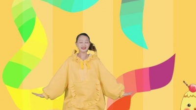 艾莉莉玩艺术 - 甜筒星球真人舞 第27集 泥娃娃 儿童舞