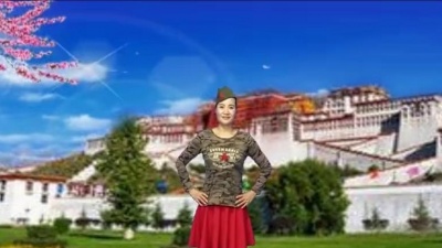 健身广场舞 - 桃源广场舞《金珠玛》原创混搭水兵舞