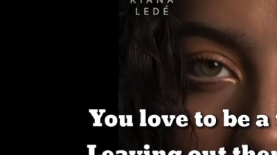 季海晨 - Kiana Lede - Wicked Games (Lyrics)