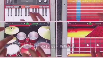 大郎喝药了 - 《Planet》，（悠悠琴韵创意iPad一人乐队版）