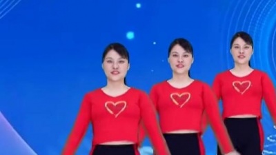 广场舞 - 2022新春舞蹈《喜乐年华》过上了好日子红红火火，男女老少都喜欢