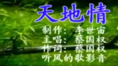 蔡国权 - 天地情