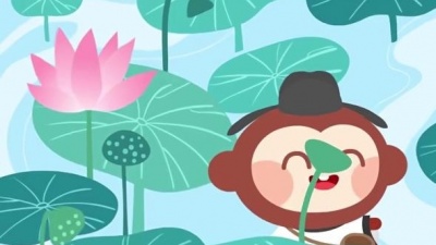 花开半夏 - 精选古诗 《赠汪伦》诗人李白经典启蒙早教古诗视频