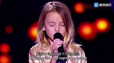 Daneliya Tulyeshova - Rise up (Live At The Voice Kids 2017/12/10)
