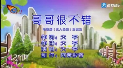 大平 - 哥哥很不错 (KTV版)