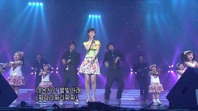 张润贞 - Zan Zza La - SBS人气歌谣 现场版 12/05/06