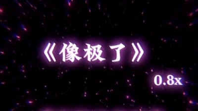 黑 - 《像极了》 永彬ryan.b 0.9降调版