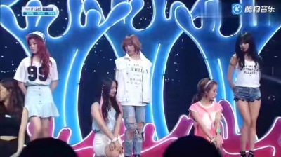 4minute - 水好吗  - SBS人气歌谣 现场版 13/06/30