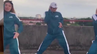 怒红尘 - 《鱿鱼游戏》🔥基础舞步 燃脂操减脂舞 0基础新手也友好|冬季宅家爆汗运动健身