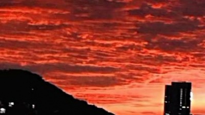你的轩轩 - 夕阳有诗情，晚霞有画意，夕阳晚霞虽然美，我心中只有你！
