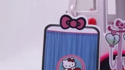 小布丁亲子 - Hellokitty凯蒂猫迷你救护车套装
